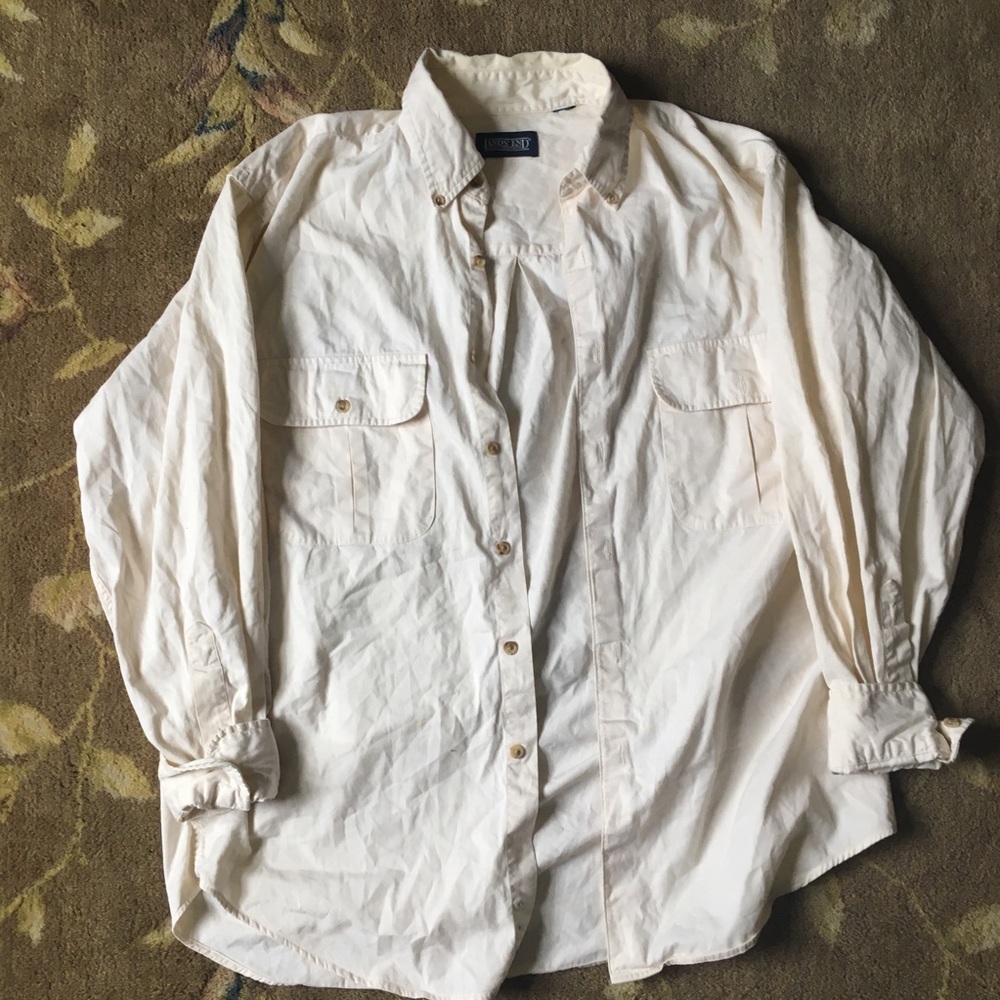 lands end button down